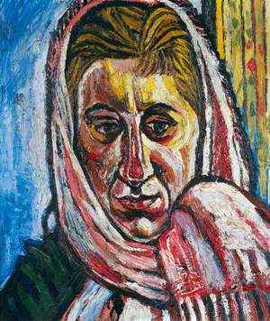 Small Head of Jean (Jean Bratby, née Cooke, 1927–2008)