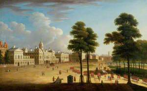 View of Horse Guards, Showing New Horse Guards