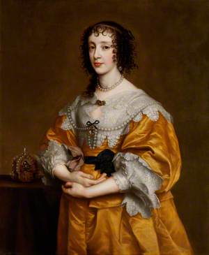 Queen Henrietta Maria (1609–1669), Wife of Charles I