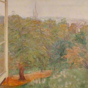 View from Flamsteed House, Greenwich Park