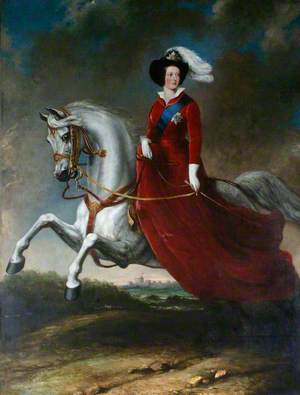 Queen Victoria (1819–1901), on Horseback
