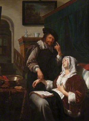 A Sick Woman and Her Doctor