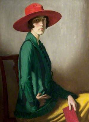 Lady with a Red Hat