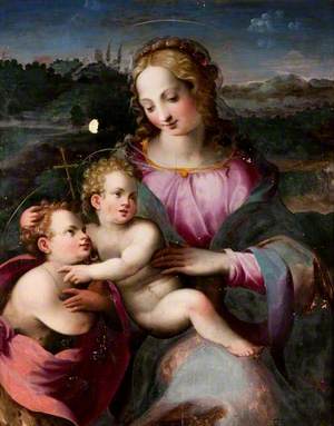 Virgin and Child with the Child Baptist