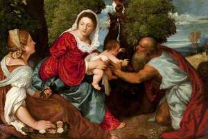 Madonna and Child with Saint Jerome and Saint Dorothy