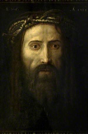 The Head of Christ Crowned with Thorns