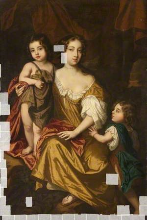 Nell Gwynn (1650–1687), and Her Two Children