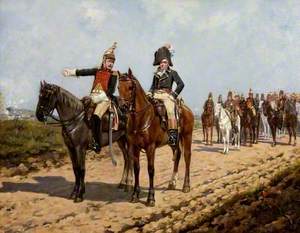 French Army on the March