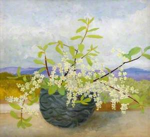 Cumberland Landscape with Flowers