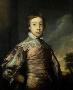 A Boy in Van Dyck Dress