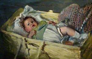 Child in a Cot