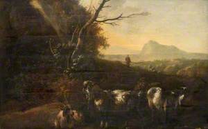A Landscape with Goats