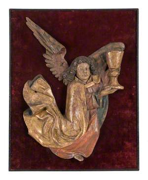 Flying Angel Holding a Chalice*