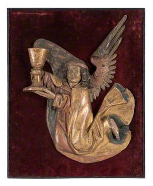 Flying Angel Holding a Chalice*