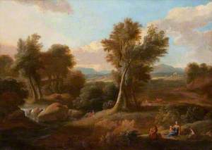 Pastoral Landscape with Figures