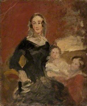 Sketch of a Lady with Two Children