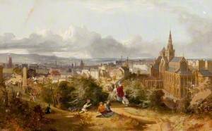 Glasgow Cathedral from the Necropolis