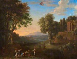 Landscape with Mercury and Herse
