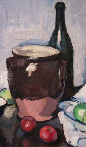 Still Life with a Brown Crock