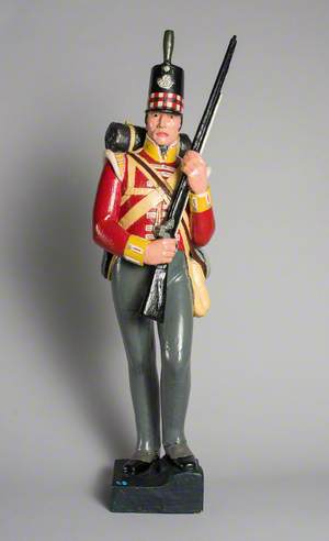 Private of the 71st Highland Light Infantry, Marching Order, c.1810–1815