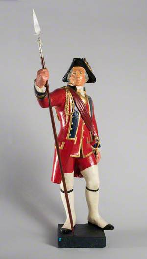 Officer of the Royal Scots Fusiliers, 1730
