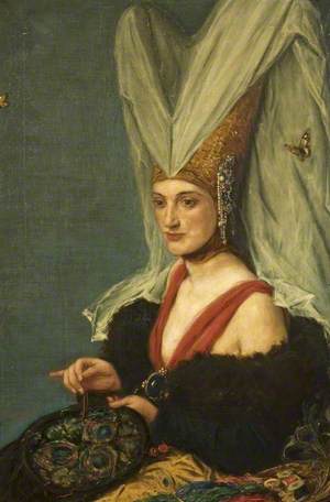 Lillah McCarthy (1875–1960), as 'The Dumb Wife'