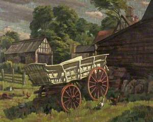 An Old Cotswold Wagon