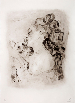 Young Woman With Dog, Proxy