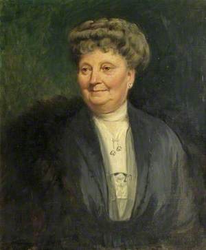 Martha Anne Reed (1856–1938), Widow of Ernest Reed, Owner of Devizes Castle, Wiltshire