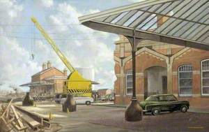 Last Days of the Old London, Midland and Scottish Station, Gloucester