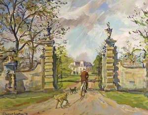 Side Entrance, Frampton Manor, Gloucestershire