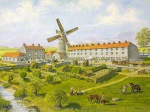 Reconstruction of William Champion's Site at Warmley, Gloucestershire, the Big House and Windmill