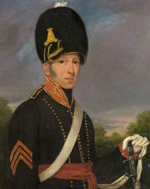 Sergeant George Butler, 21 August 1818, Malmesbury Troop, Royal Wiltshire Yeomanry (Aged 28)