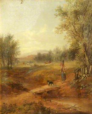 Medlock Vale in 1866, Oldham, Lancashire