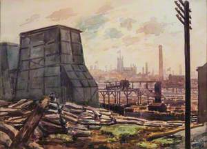 View from the Timber Yard, 1919 – Oldham
