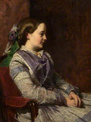 Ellen Barlow, née Cocks (1821–1908), Wife of Thomas Oldham Barlow