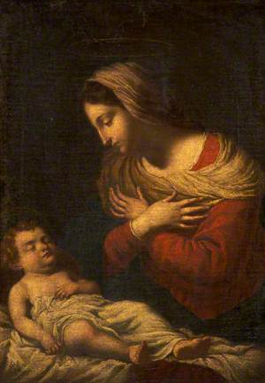 The Madonna Adoring the Sleeping Child