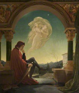Dante Meditating the Episode of Francesca da Rimini and Paolo Malatesta