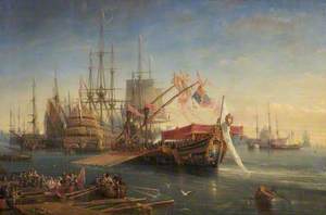 The Embarkation of James II at Brest