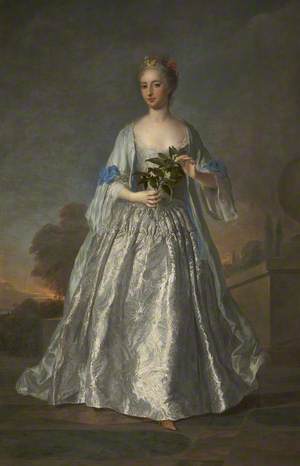 Portrait of a Lady Dressed in White