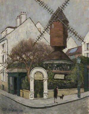 Rue Lepic and Windmill, Montmartre