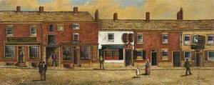 The Old Market Place, Bury, 1860