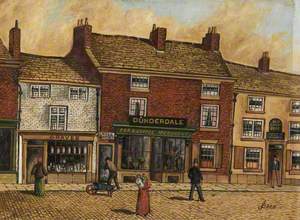 Old Fleet Street, Bury, 1861