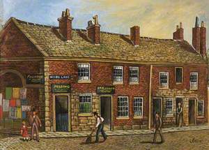 Old Moss Lane, Bury, 1859