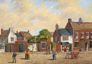 Market Street, Bury, 1840