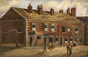 Old Moss Lane, Bury, 1860