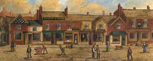 The Old Market Place, Bury, 1851