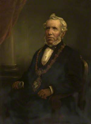 Portrait of a Gentleman Wearing a Chain of Office