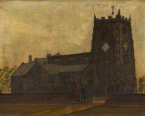 View of Radcliffe Church