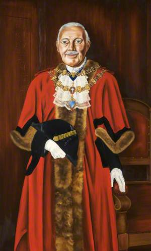 Councillor A. L. Collinson, Mayor of Bury